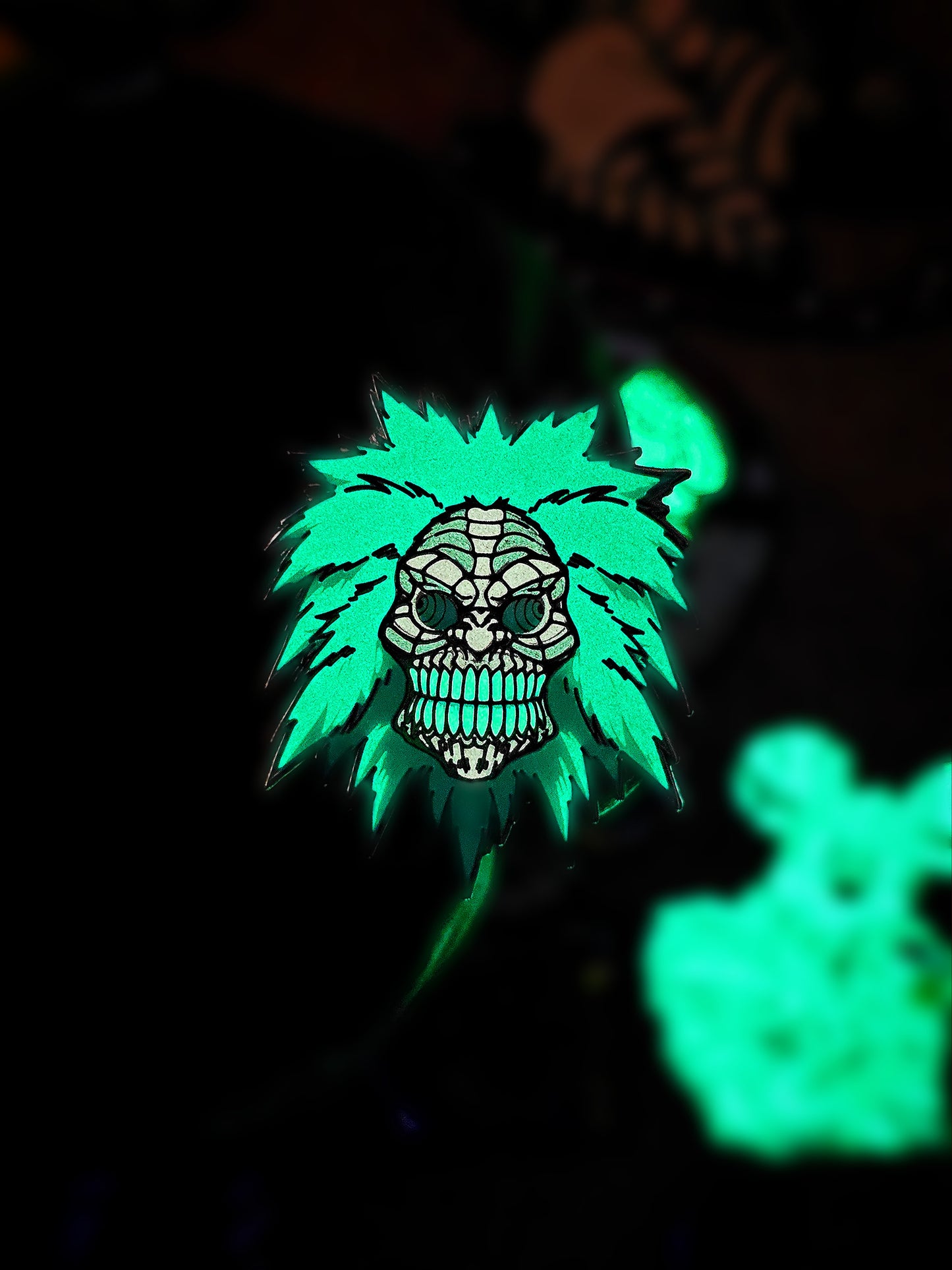 Turbo Mask Enamel Pin