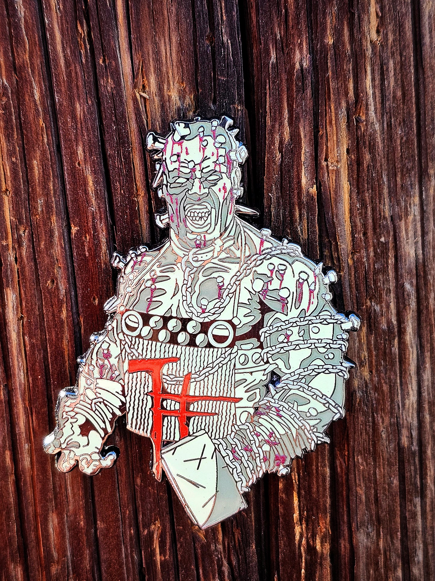 The Pinhead Enamel Pin