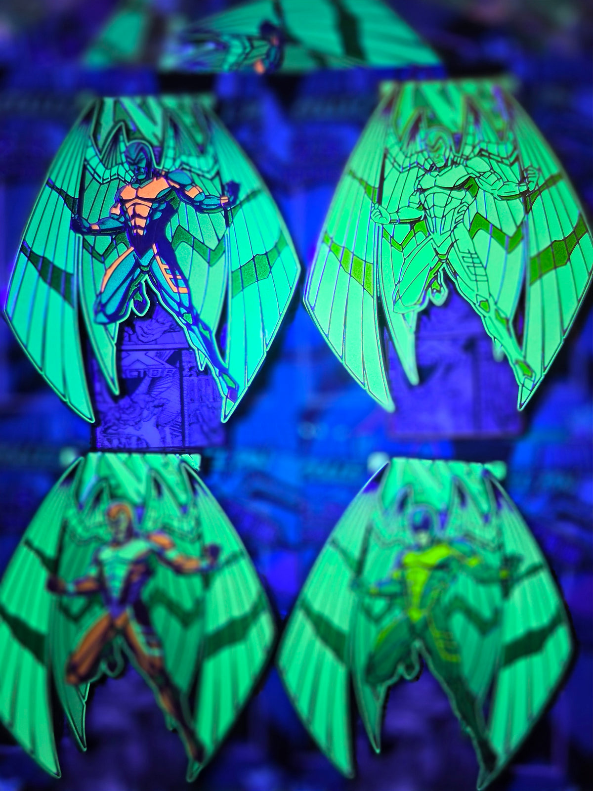 THE DARK ANGEL ENAMEL PIN