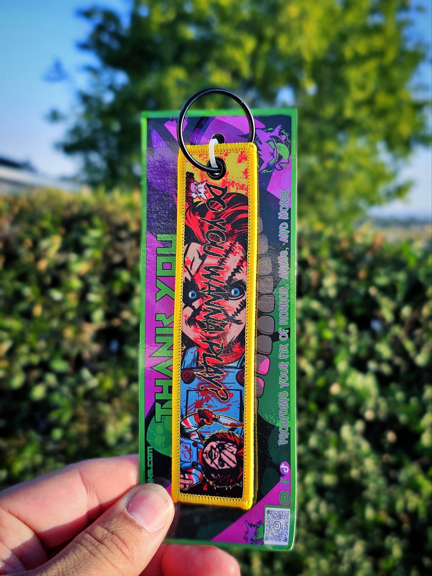 Killer Doll Chucks Jet Tag