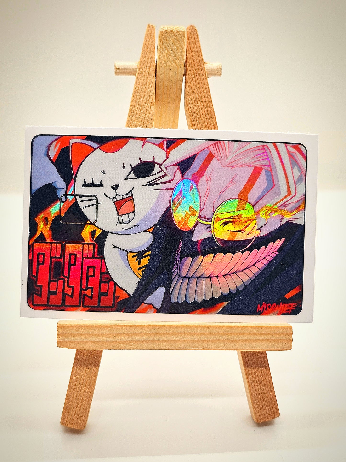 Okarun and turbo nanny Credit card Skin