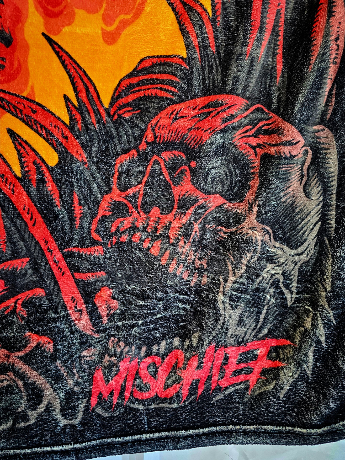 Mischief Suk Una Fleece Blanket