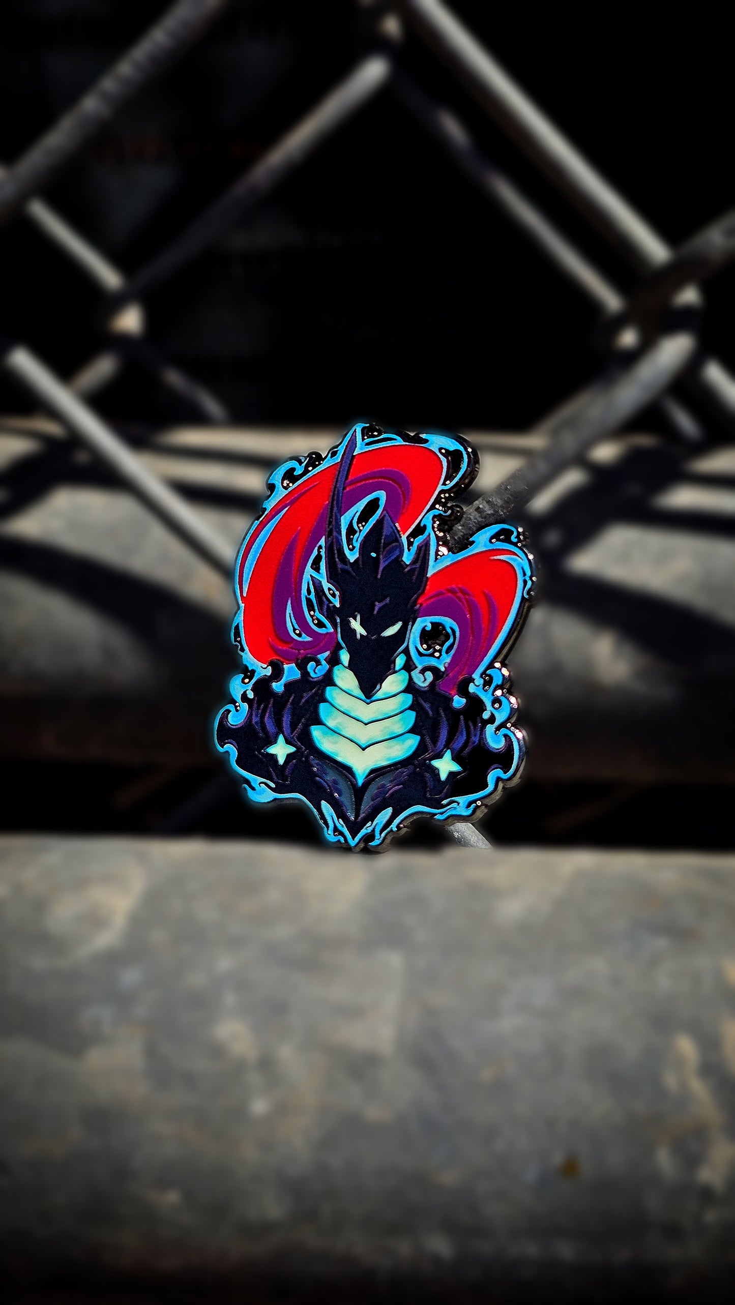 Solo Knight enamel pin