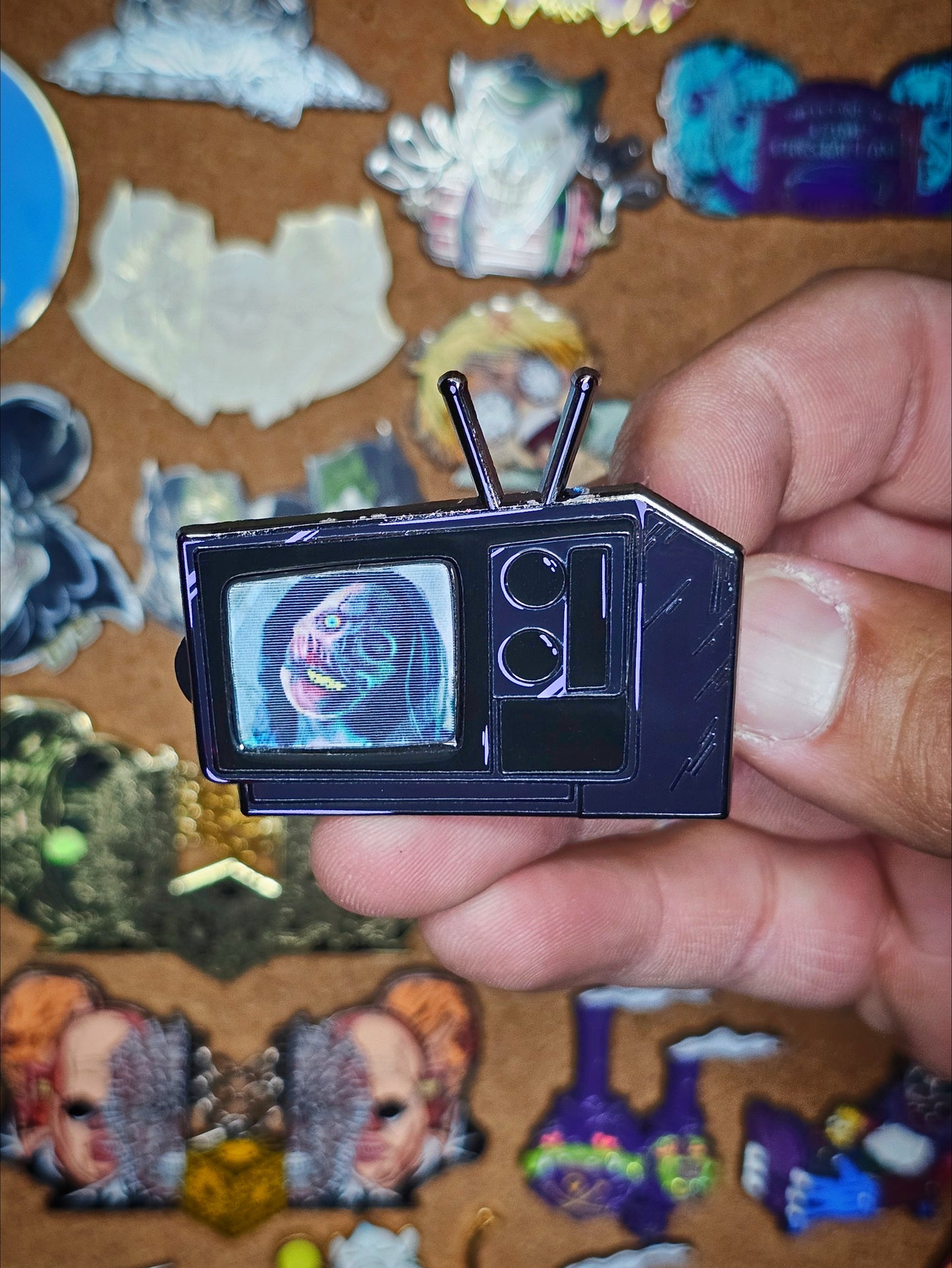 Terrifier TV Girls Pin
