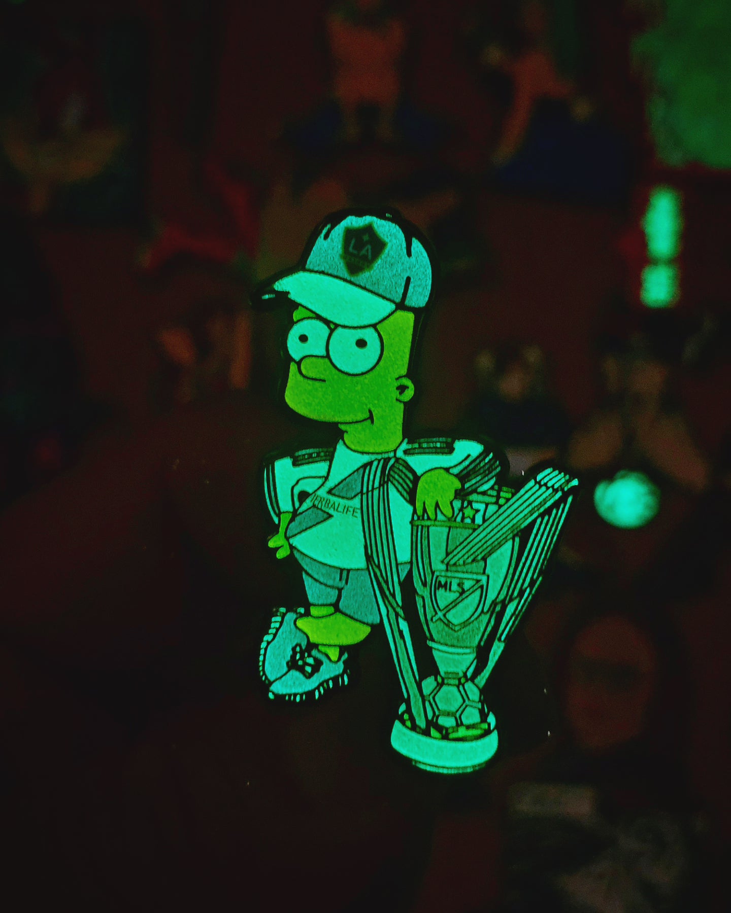 Bart Galaxy Fan Enamel pin