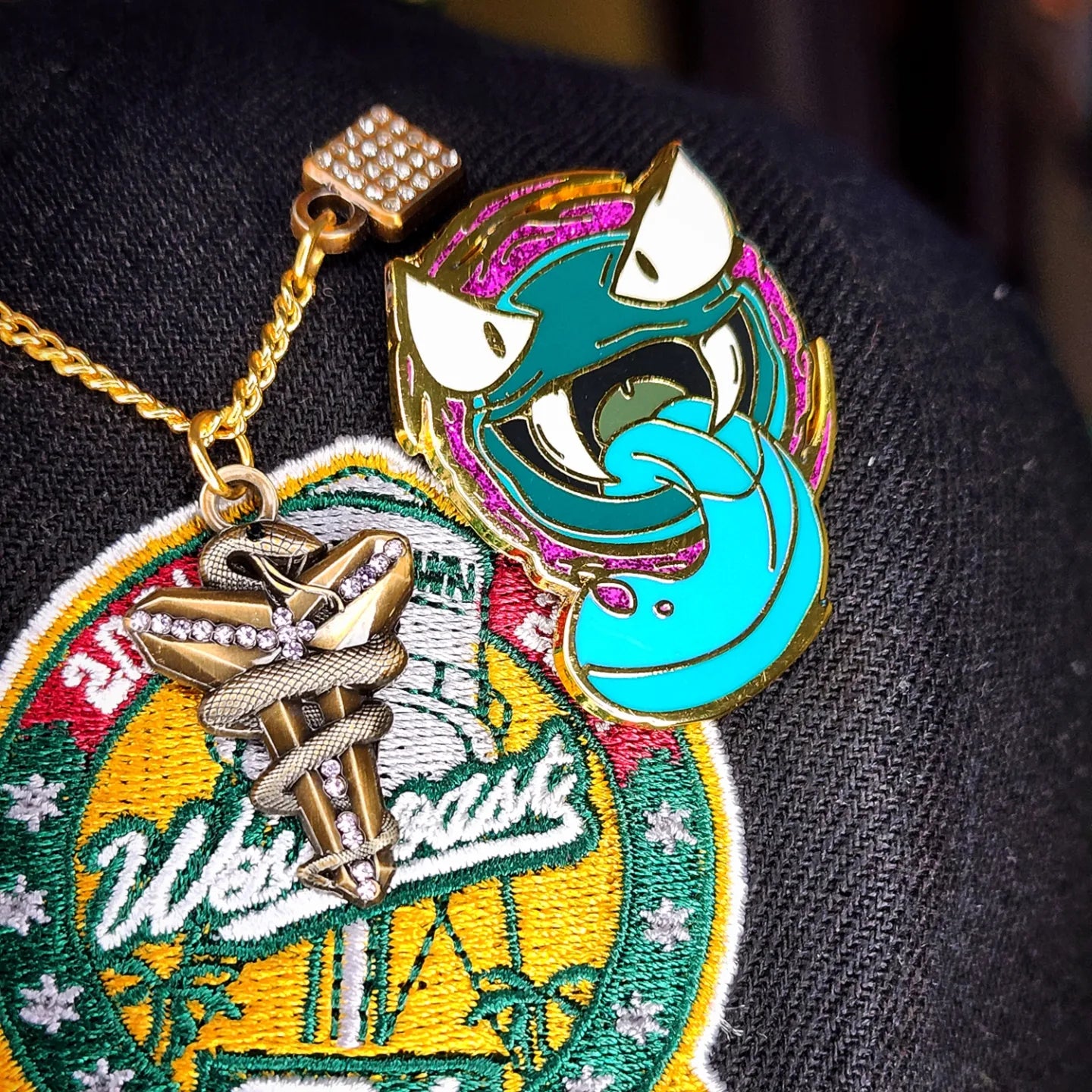 Ghost V1 Enamel Pin
