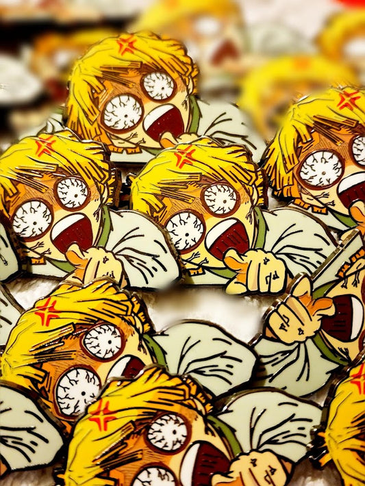Screaming Zen - Enamel Pin