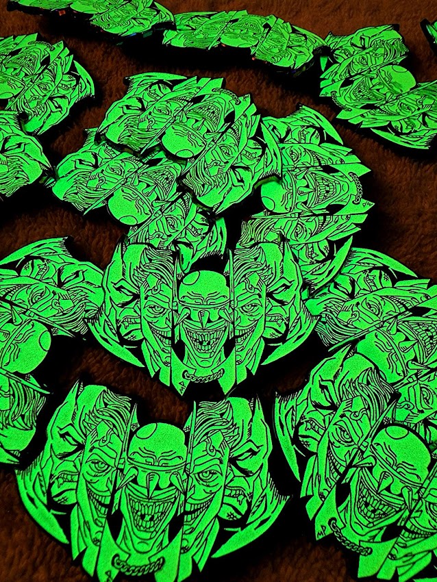 THE LAUGHING BAT - Enamel Pin