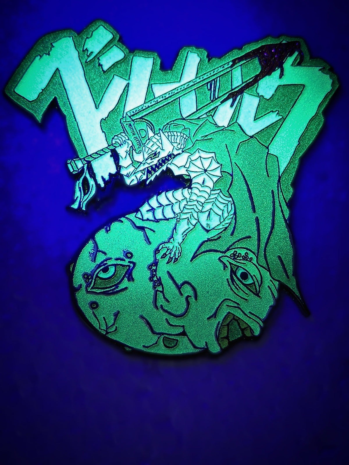 Behelit Struggler - enamel pins