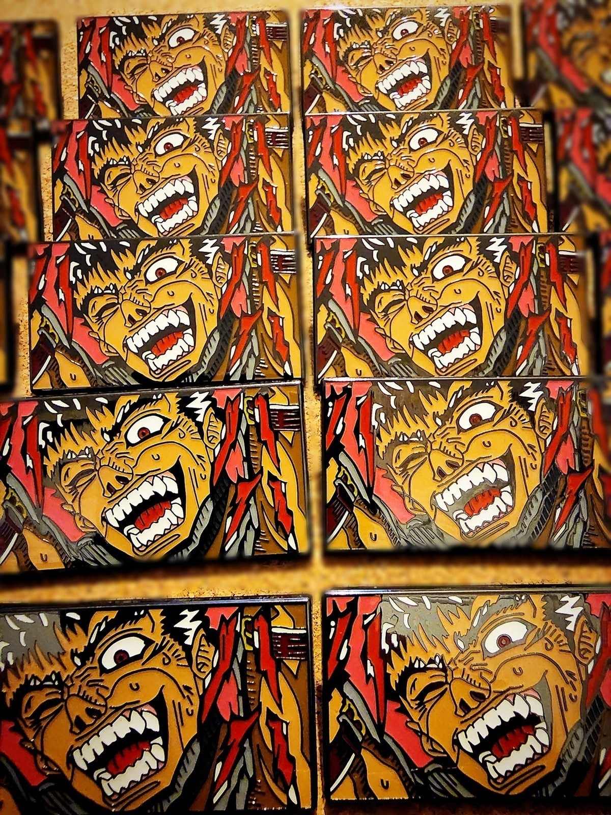 HA HA HA  struggler - Enamel Pin