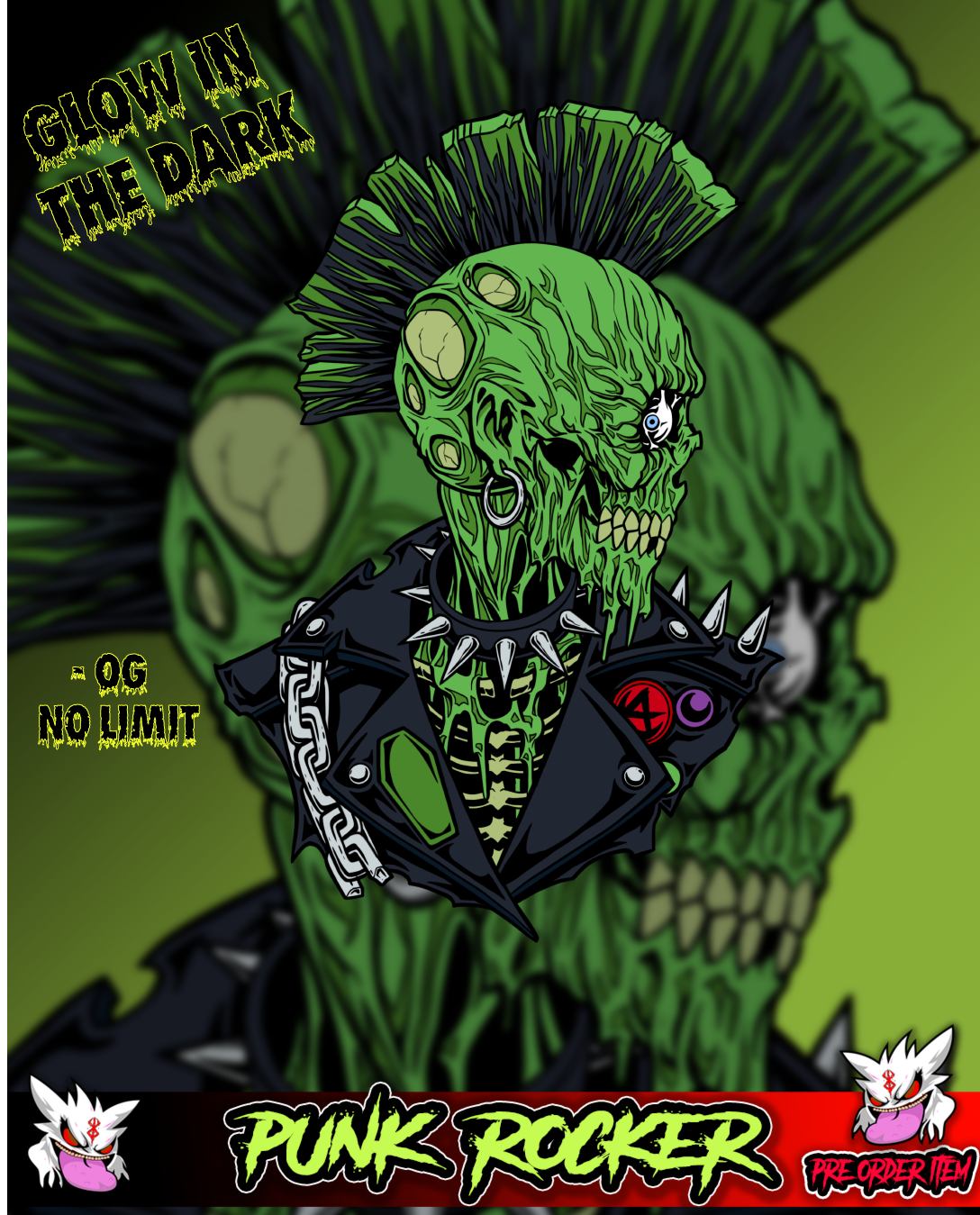 THE PUNKER ENAMEL PIN