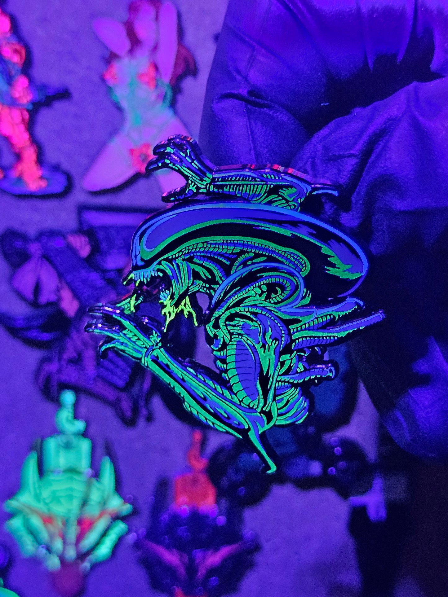 Xenomorph 90’s Arcade Enamel Pin