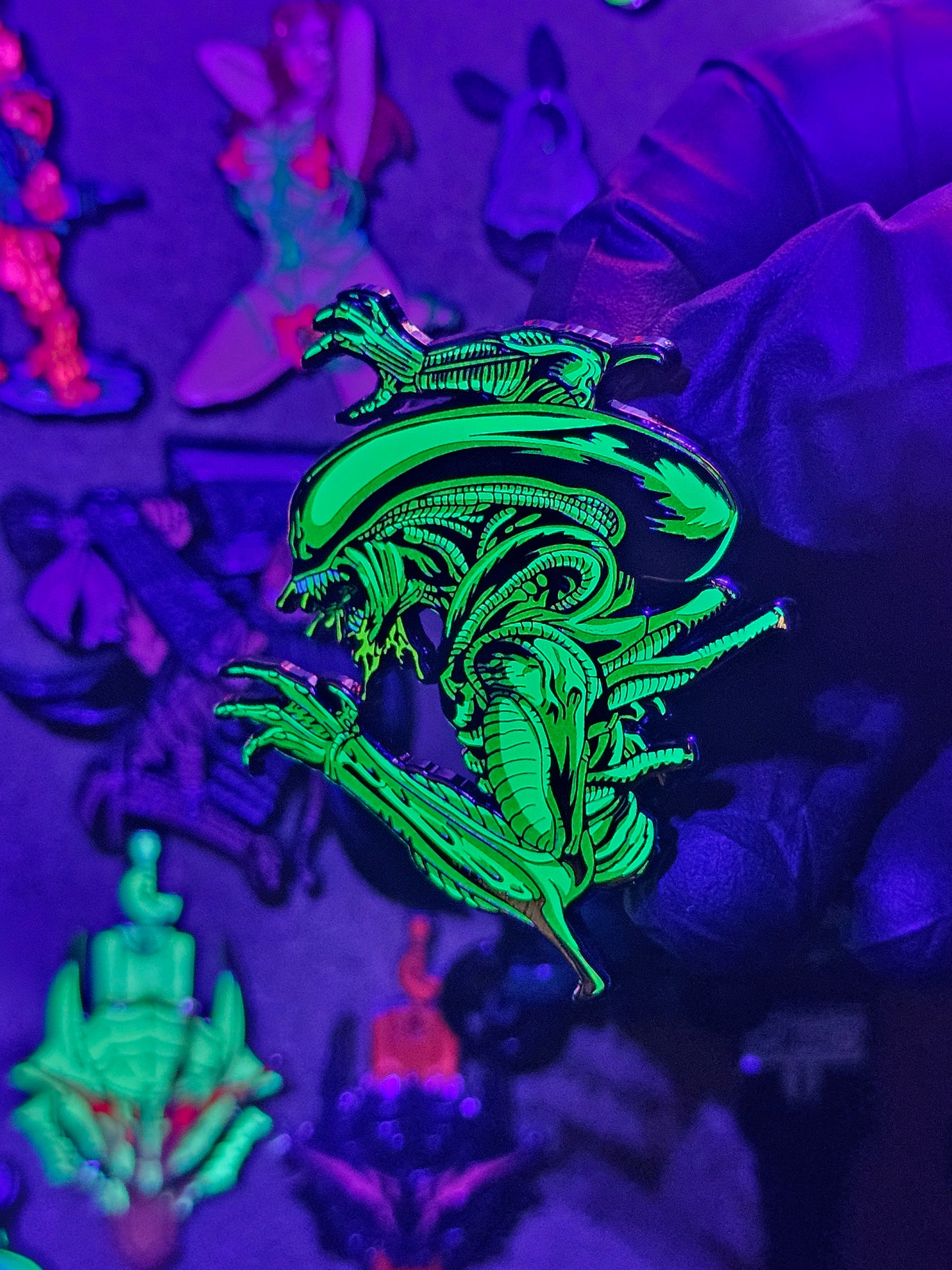 Xenomorph 90’s Arcade Enamel Pin