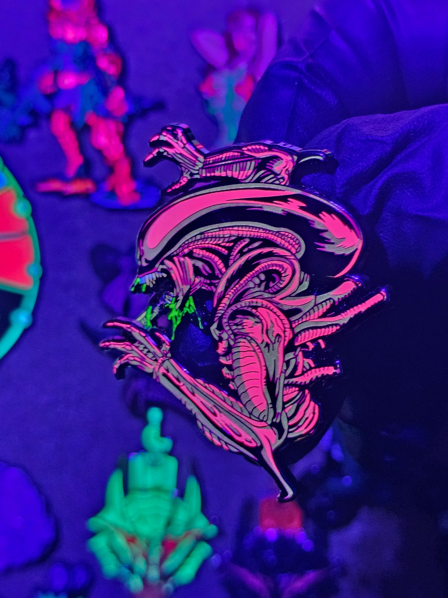 Xenomorph 90’s Arcade Enamel Pin