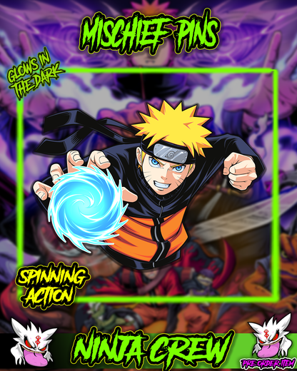 NINJA CREW ENAMEL PIN PRE ORDER