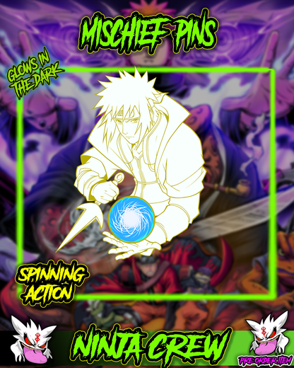 NINJA CREW #2 ENAMEL PIN PRE ORDER