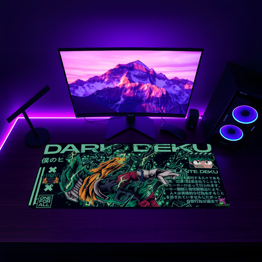 Vigilante Deku RGB Desk Mat