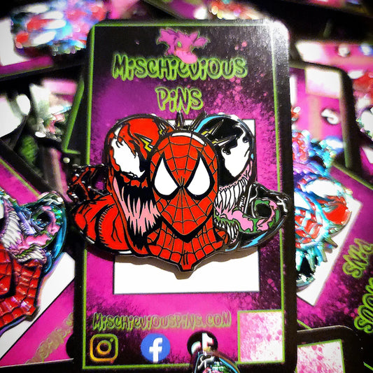 Spidey Trio enamel Pin