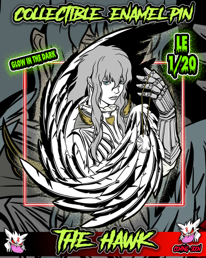 THE HAWK ENAMEL PIN PRE ORDER