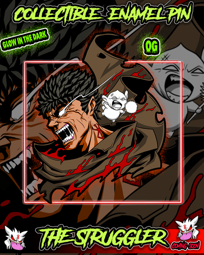 THE STRUGGLER ENAMEL PIN PRE ORDER