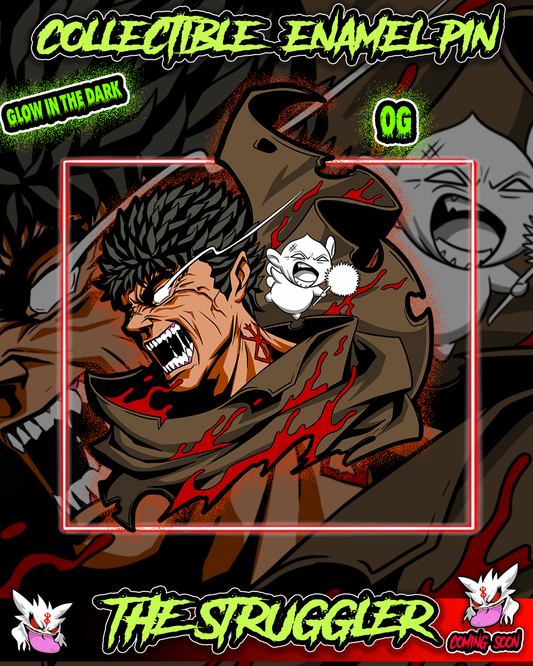 THE STRUGGLER ENAMEL PIN PRE ORDER
