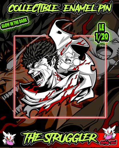 THE STRUGGLER ENAMEL PIN PRE ORDER