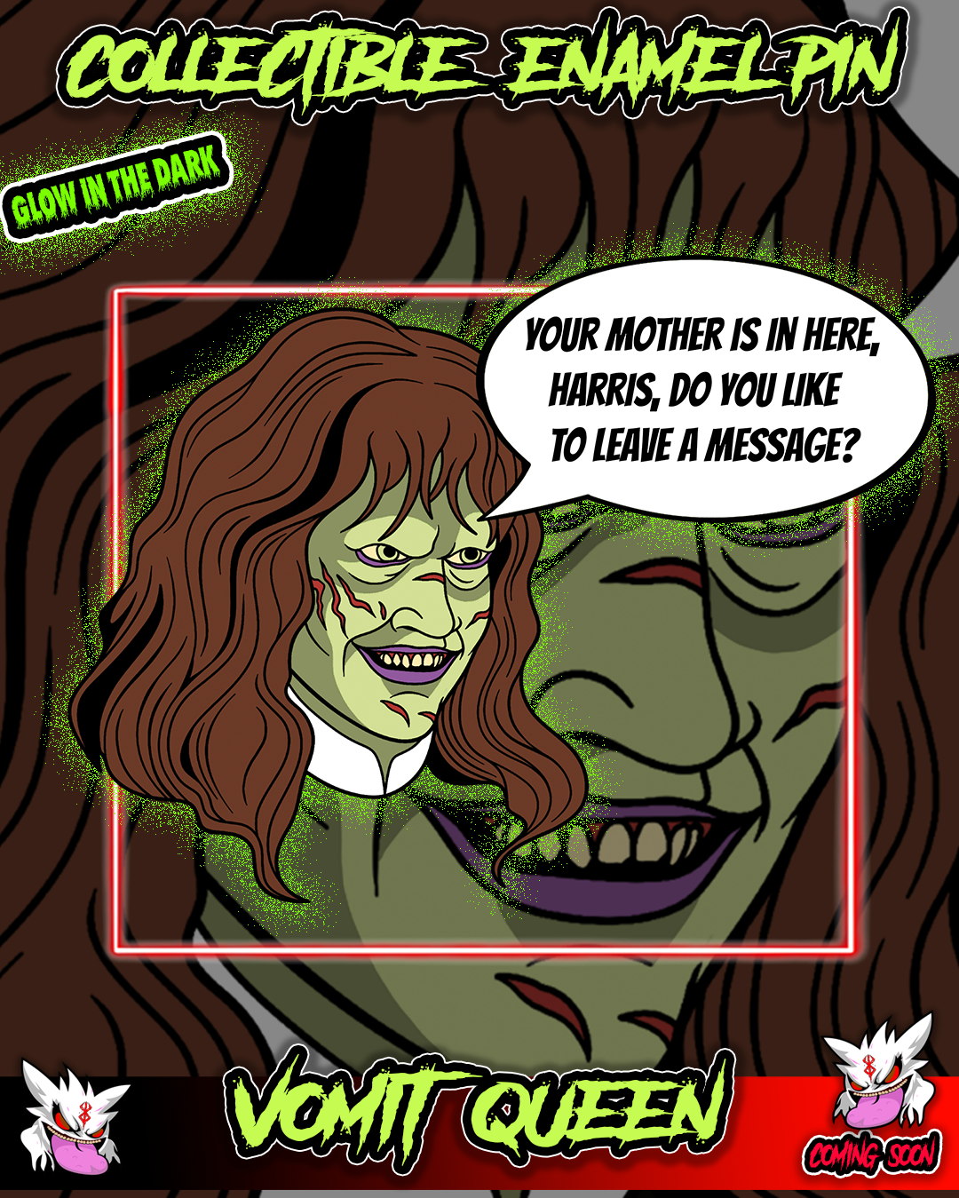 Your mothers in here enamel pin PRE ORDER
