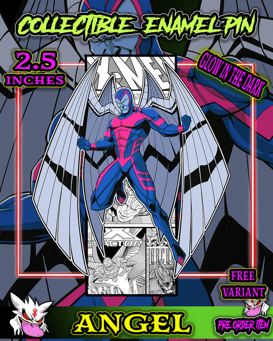 THE DARK ANGEL ENAMEL PIN PRE ORDERS