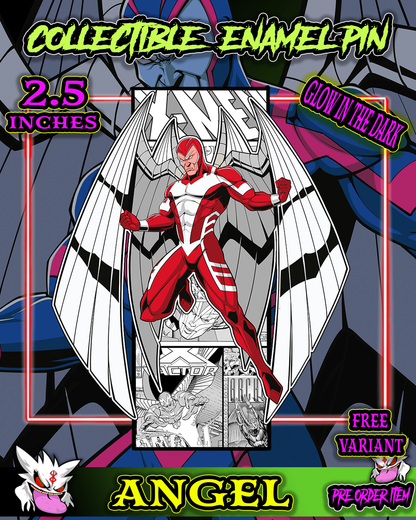 THE DARK ANGEL ENAMEL PIN PRE ORDERS