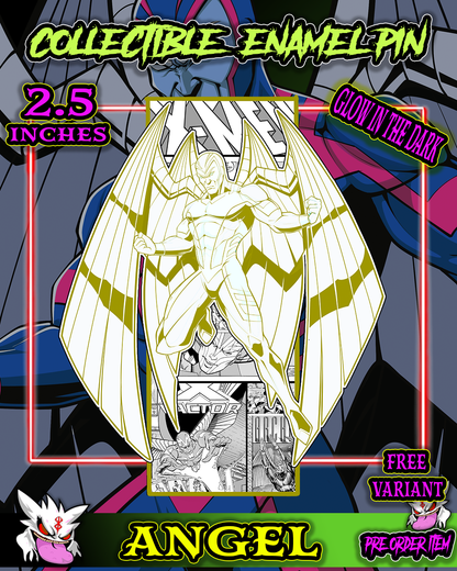 THE DARK ANGEL ENAMEL PIN PRE ORDERS