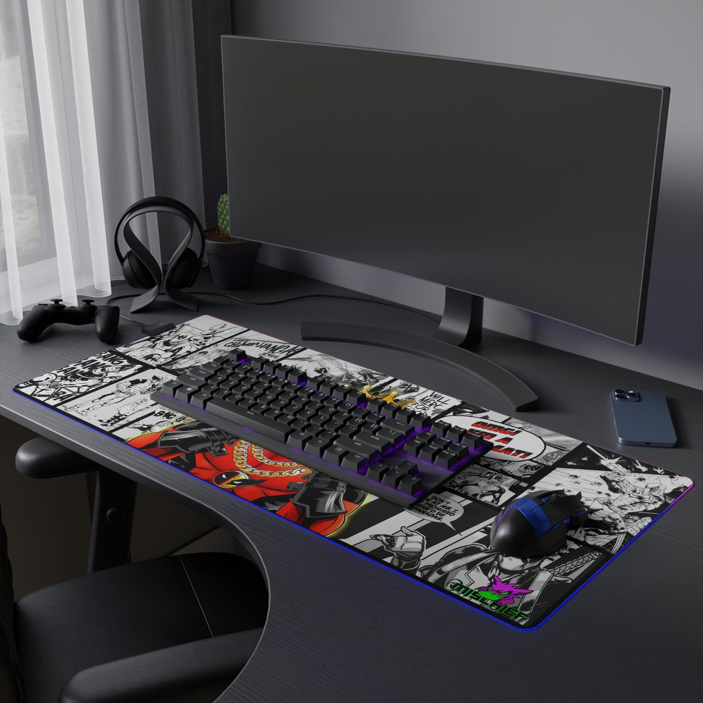 DeadP00L RGB Desk Mat