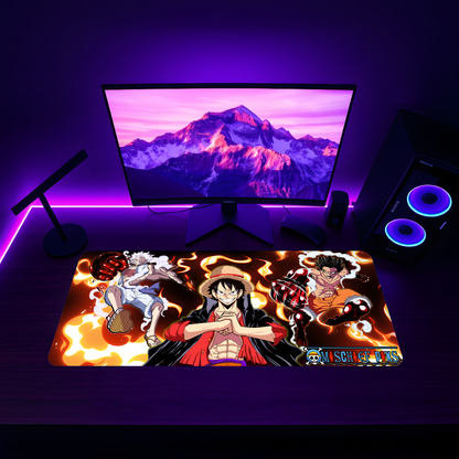 Monkey D LED Desk Mats