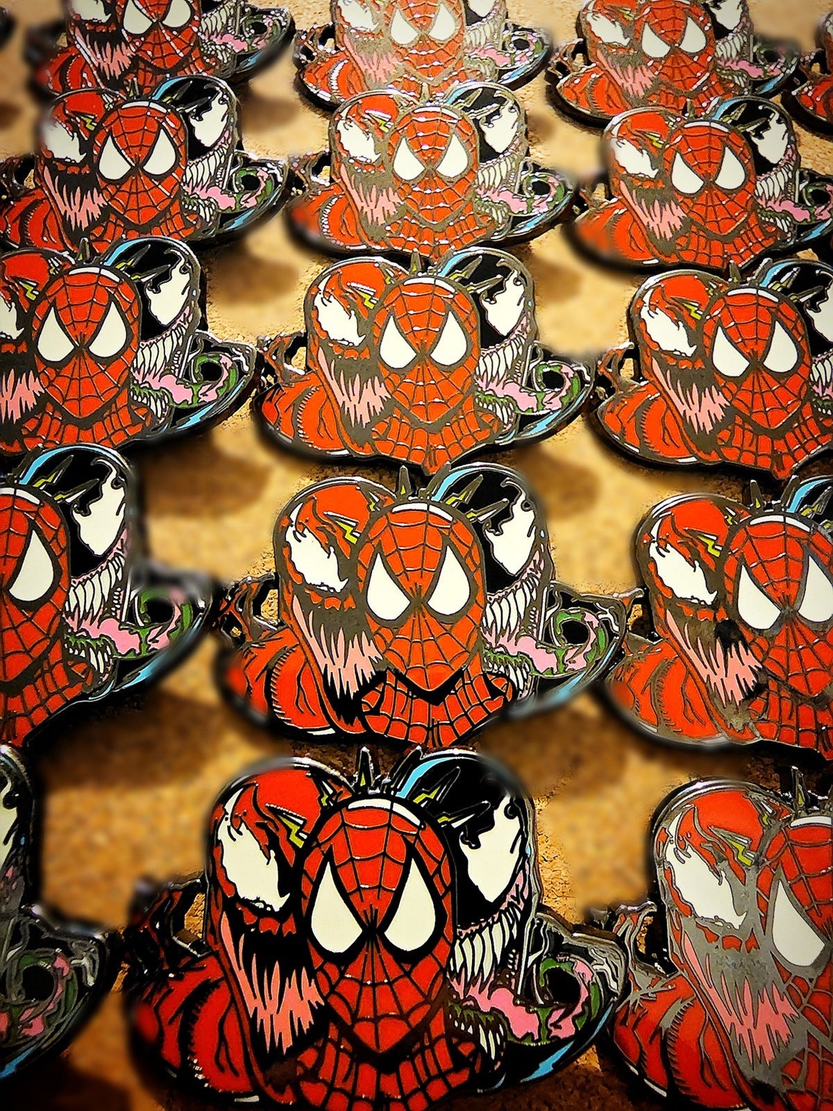 Spidey Trio enamel Pin