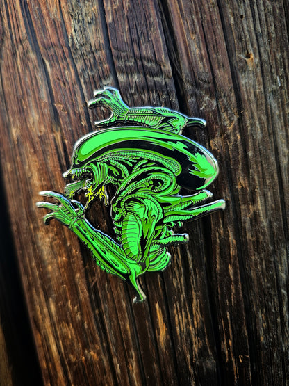 Xenomorph 90’s Arcade Enamel Pin