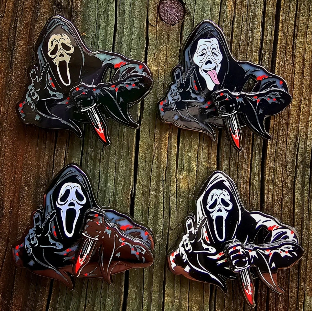 Slasher Enamel Pins