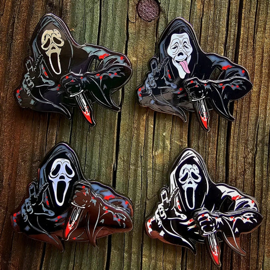 Slasher Enamel Pins