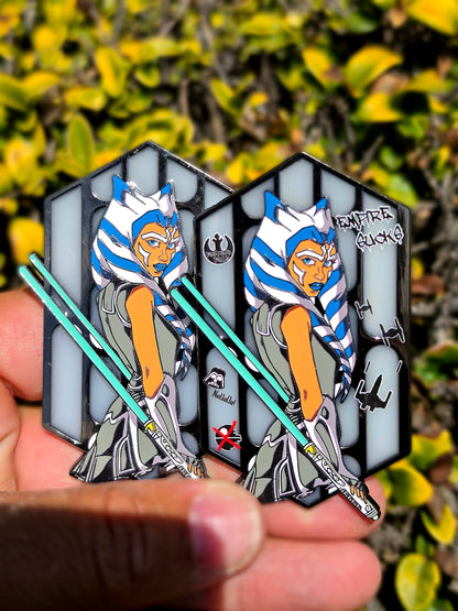 Ms Jedi Tano Enamel Pin