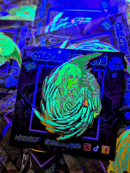 THE HAWK ENAMEL PIN
