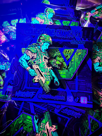 Chest Lover Enamel Pin
