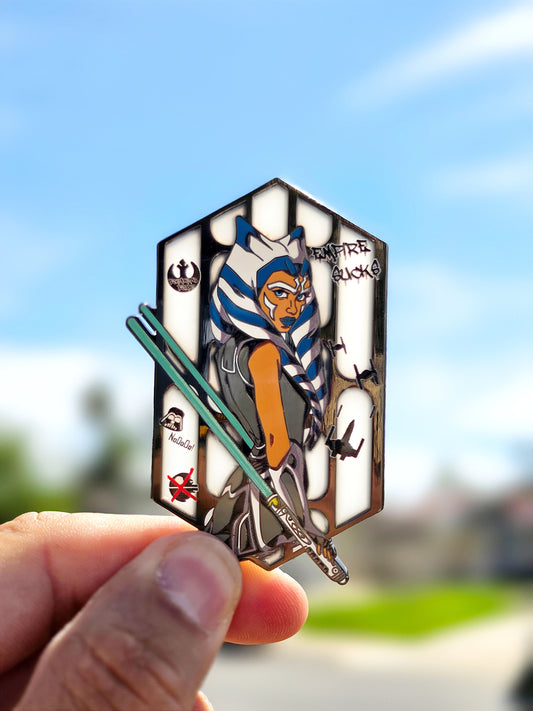 Ms Jedi Tano Enamel Pin