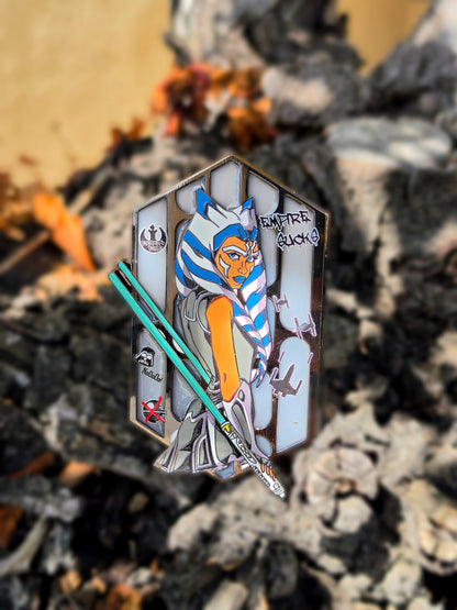 Ms Jedi Tano Enamel Pin