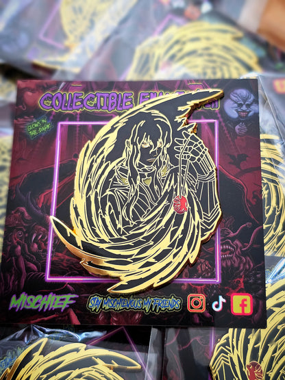 THE HAWK ENAMEL PIN