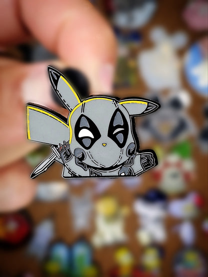 Pika-P@@L Enamel pins