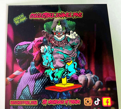 Yeehaw Clown Enamel pin