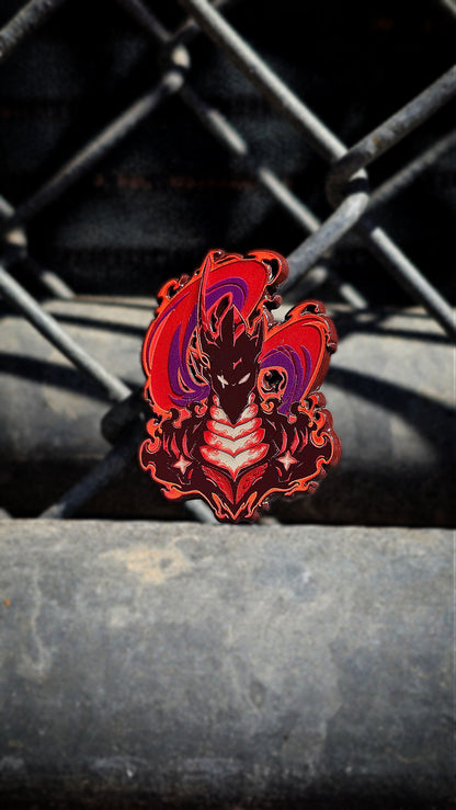 Solo Knight enamel pin