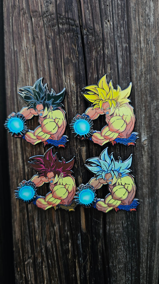 Sayian Spinners Enamel Pin v2