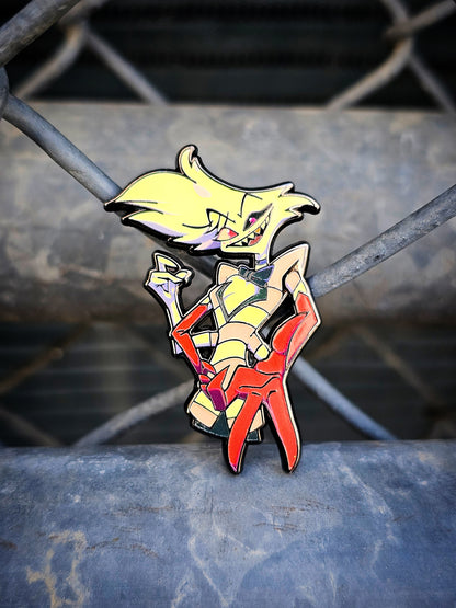 Angel Must Enamel Pin