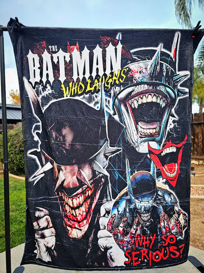 The Bat Who Laughs Blanket