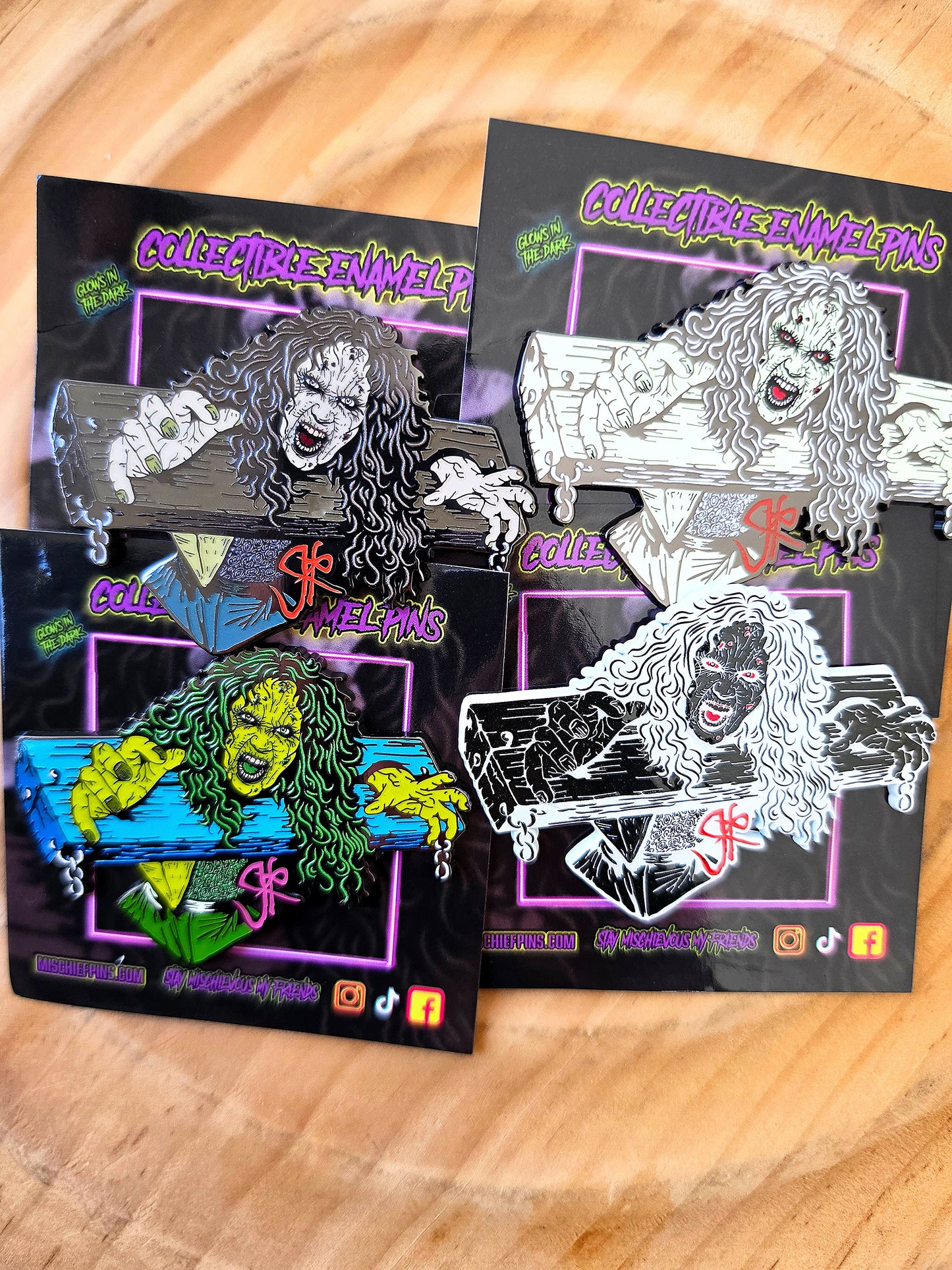 13 Witches Enamel Pin