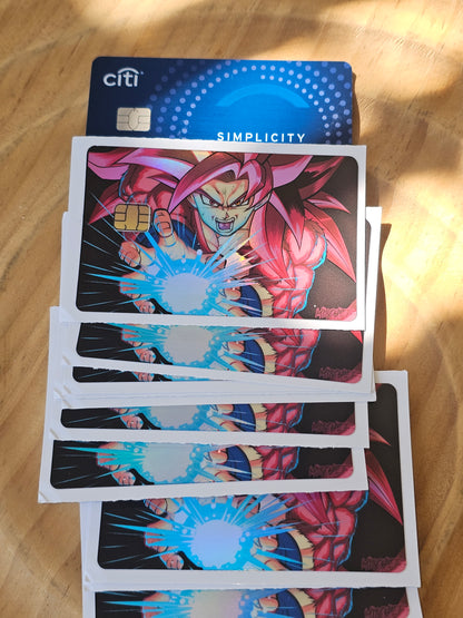 Ssj4 Credit card skins